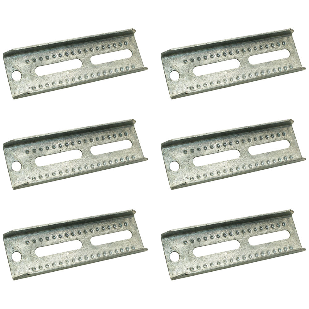 Qty. 6: 8" Upright Bunk Board Brackets Fits Universal Products