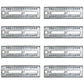 Qty. 8: 8" Upright Bunk Board Brackets Fits Universal Products
