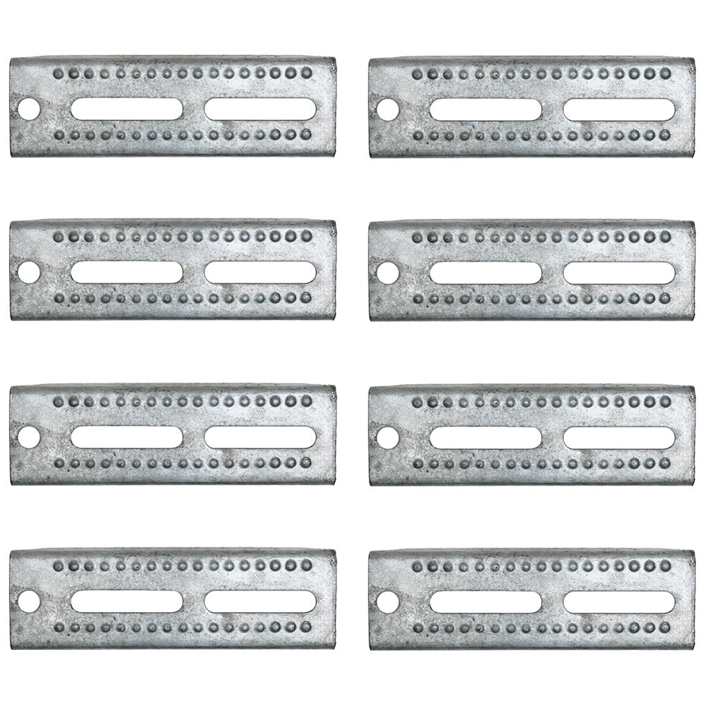 Qty. 8: 8" Upright Bunk Board Brackets Fits Universal Products