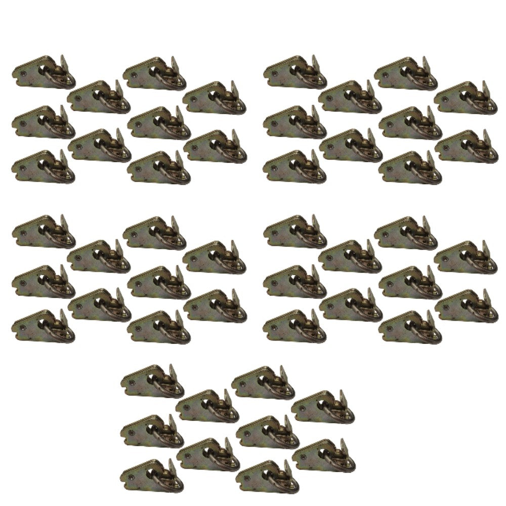 (50) E Track O Ring Fitting for Enclosed Trailer Toy Hauler Truck Cargo Tie Down