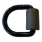 5/8" Forged Heavy Duty Lashing Tie Down D-Ring With Weld On Clip