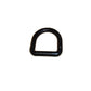 Qty 12: 5/8" Weld-On D-Ring (Black) Fits Universal Products Replaces SR15-BLK