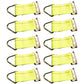 10pk Track Rope Tie-Offs, Removable Cargo Tie-Down Tieoffs