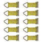 Qty 10: E-Track Tie Down Strap Fits Universal Products Replaces 660001