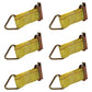 Qty 6: E-Track Tie Down Strap Fits Universal Products Replaces 660001