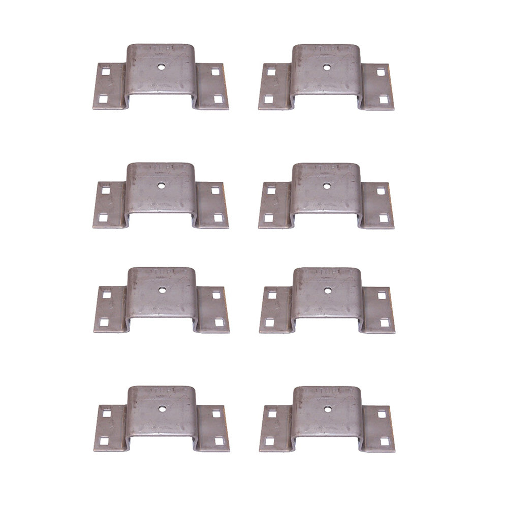 Tapered Bolt-On Stake Pockets For Trailers & Trucks 10.5 Gauge - 8 Pack-PK-BSP