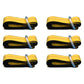 Qty 6: Heavy Duty Lasso/Wheel Lift Straps  (Yellow)  Fits Universal Products