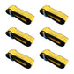 Qty 6: Heavy Duty Lasso/Wheel Lift Straps  (Yellow)  Fits Universal Products