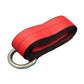 Heavy Duty Lasso/Wheel Lift Straps (Red) Fits Universal Replaces N/A