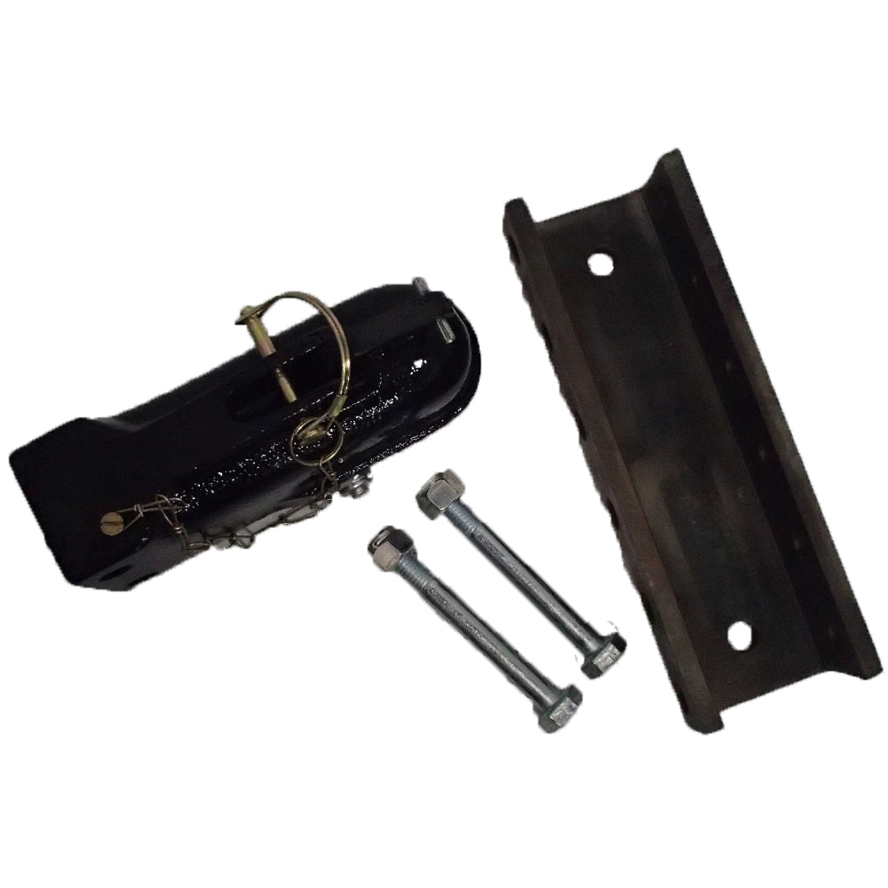 Adjustable Trailer Coupler 3-Position Channel Bracket Kit 2-5/16" 14000LBS