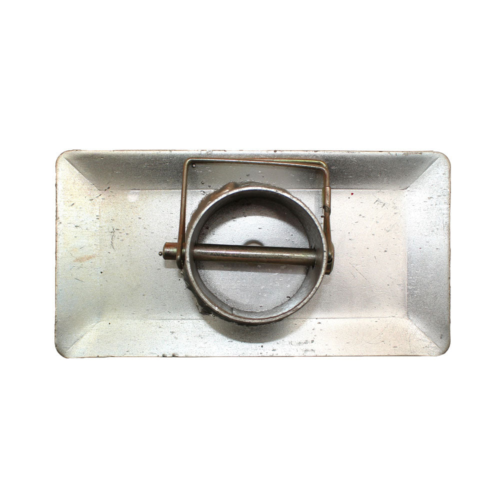 5,000lbs Trailer Jack Foot Plate w/ Pin Base for A-Frame Boat RV Camper Trailer