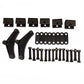 Trailer Leaf Spring Hanger Kit for Double Eye Springs Tandem Axle Suspension