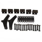 Tandem Axle Suspension Kit fits 1.75" Wide x 25.25" Long Double-Eye Springs