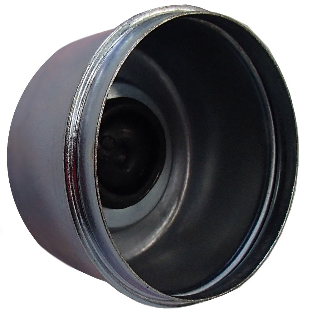 Metal Grease Cap 2.72" Diameter w/Rubber Plug Fits Dexter Fits Redline 21-43-1