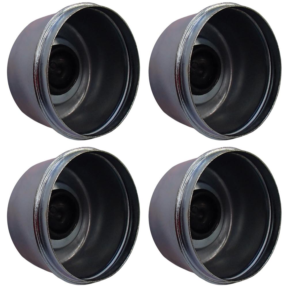 Qty 4: Grease Cap with Rubber Plug Fits Internal Use Replaces FRA80-0058