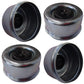 Qty 4: Grease Cap with Rubber Plug Fits Internal Use Replaces FRA80-0058
