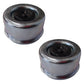 Qty 2: Grease Cap with Rubber Plug Fits Universal Products Replaces 21-43-1