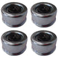 Qty 4: Grease Cap with Rubber Plug Fits Internal Use Replaces FRA80-0058