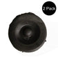 (2) New Black Rubber Grease Plug Hub Dust Cap for RedLine Trailer Camper RV Axle