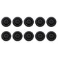 (10) New Replacement Black Rubber Grease Plug Hub Dust Caps TLU31-0009