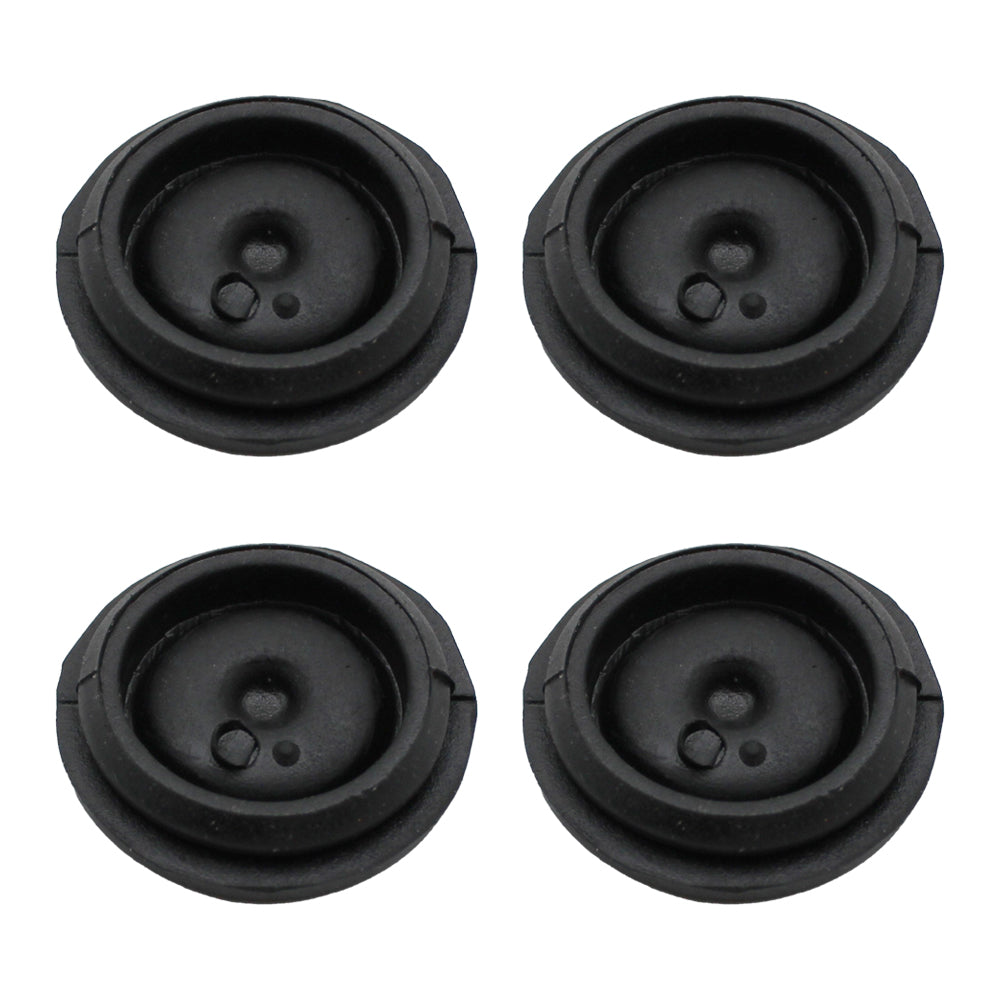 Qty (4) EZ Lube Trailer Camper RV Axle Rubber Grease Plug Hub Fits: Dexter/TRP