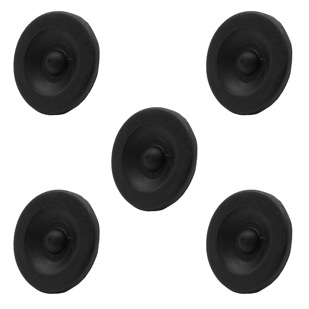 Qty 5: Rubber Grease Plugs Fits Dexter Replaces 085-001-00