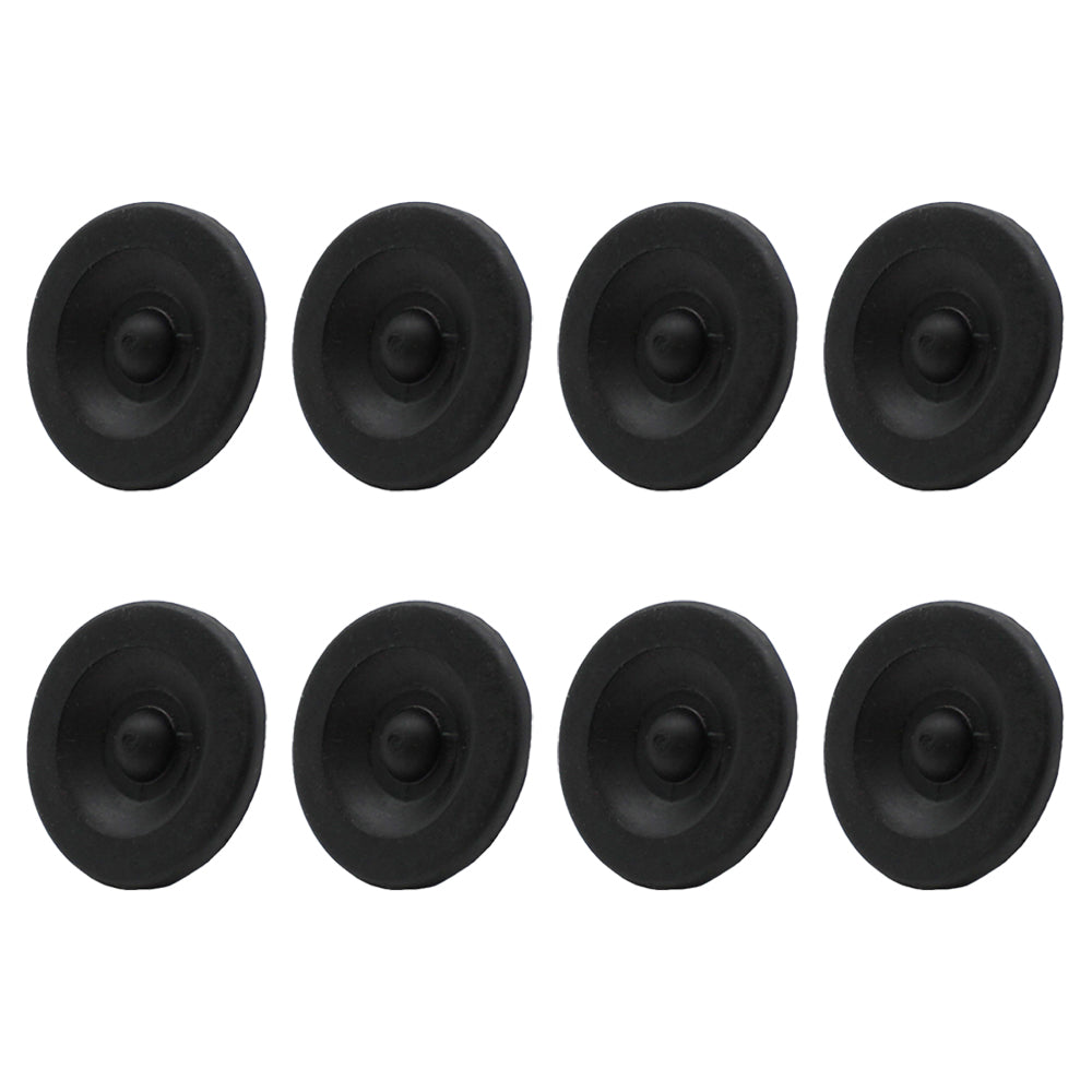 8PK Rubber Grease Plug Hub Dust Caps fits Dexter EZ Lube Trailer Camper Axle