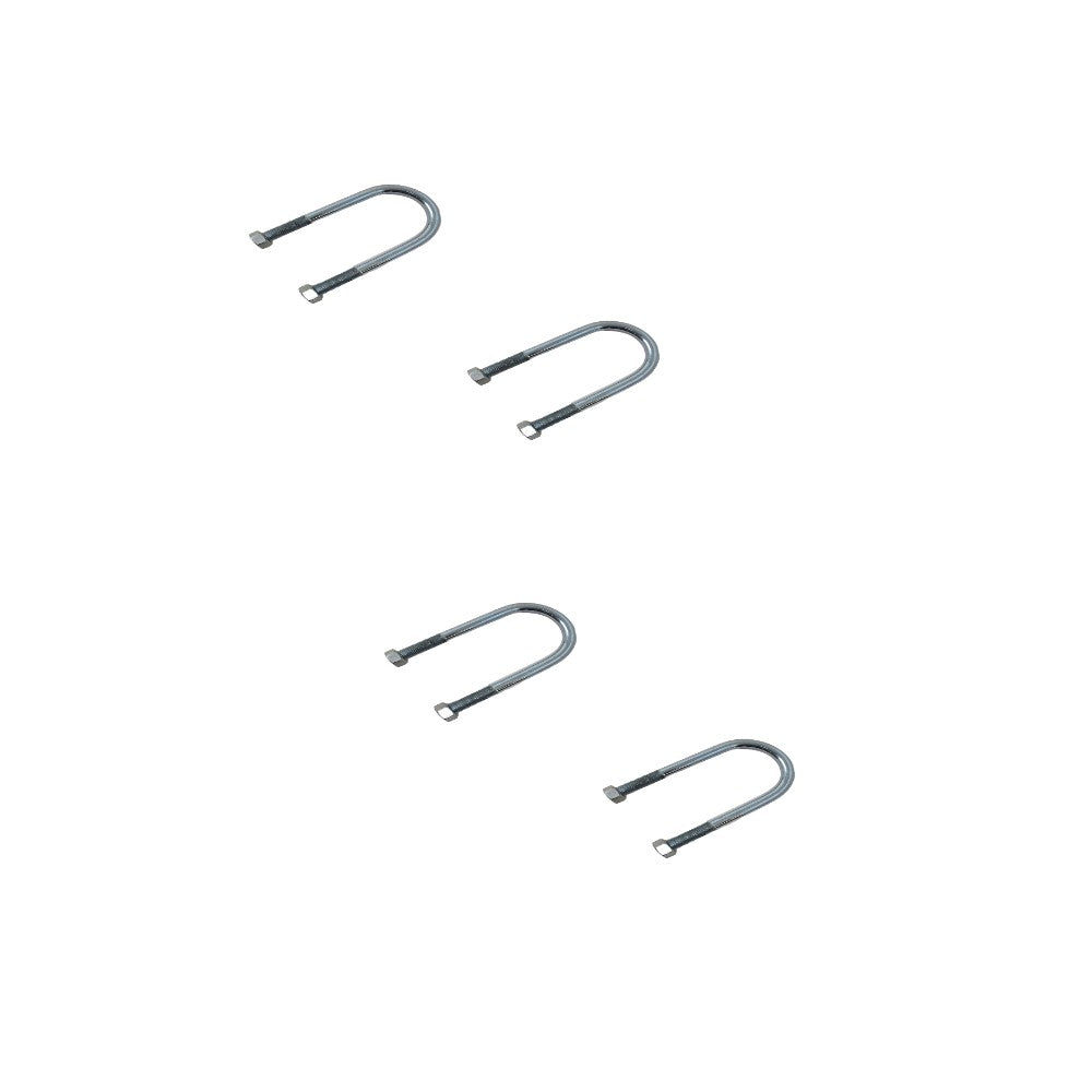 Trailer Leaf Spring U-Bolts Set of (4) Four For Trailers with 2-3/8" Round Axles