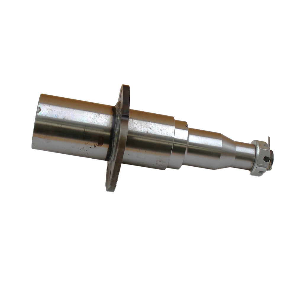 Trailer Axle Spindle W/ Brake flange, Nut & Washer Fits Universal Products