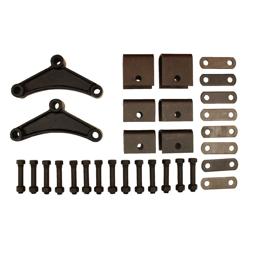 Heavy-Duty Trailer Tandem Axle Suspension Kit for Double-Eye Springs