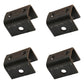 Four (4) Bolt or Weld On Hangers for 1-3/4" Double Eye Spring Fits Dexter 115917