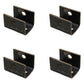 Four Front/Rear Hangers for Double-Eye Springs 2-3/8" x 3" x 1-7/8" x 9/16"