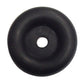 (1) Black Rubber Bumper for Cargo Trailer Rear Ramp Door Stop 2.5" Round 1" Tall