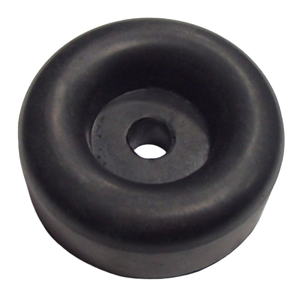 (20)- 2.5" Black Rubber Bumper w/ 7/16" Hole for Racing Trailer Door Ramp Guard