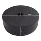 (20)- 2.5" Black Rubber Bumper w/ 7/16" Hole for Racing Trailer Door Ramp Guard