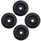 OTK20-0275 Cargo Trailer Ramp Door Black Rubber Bumper 2.5 ' Round 4 Pack
