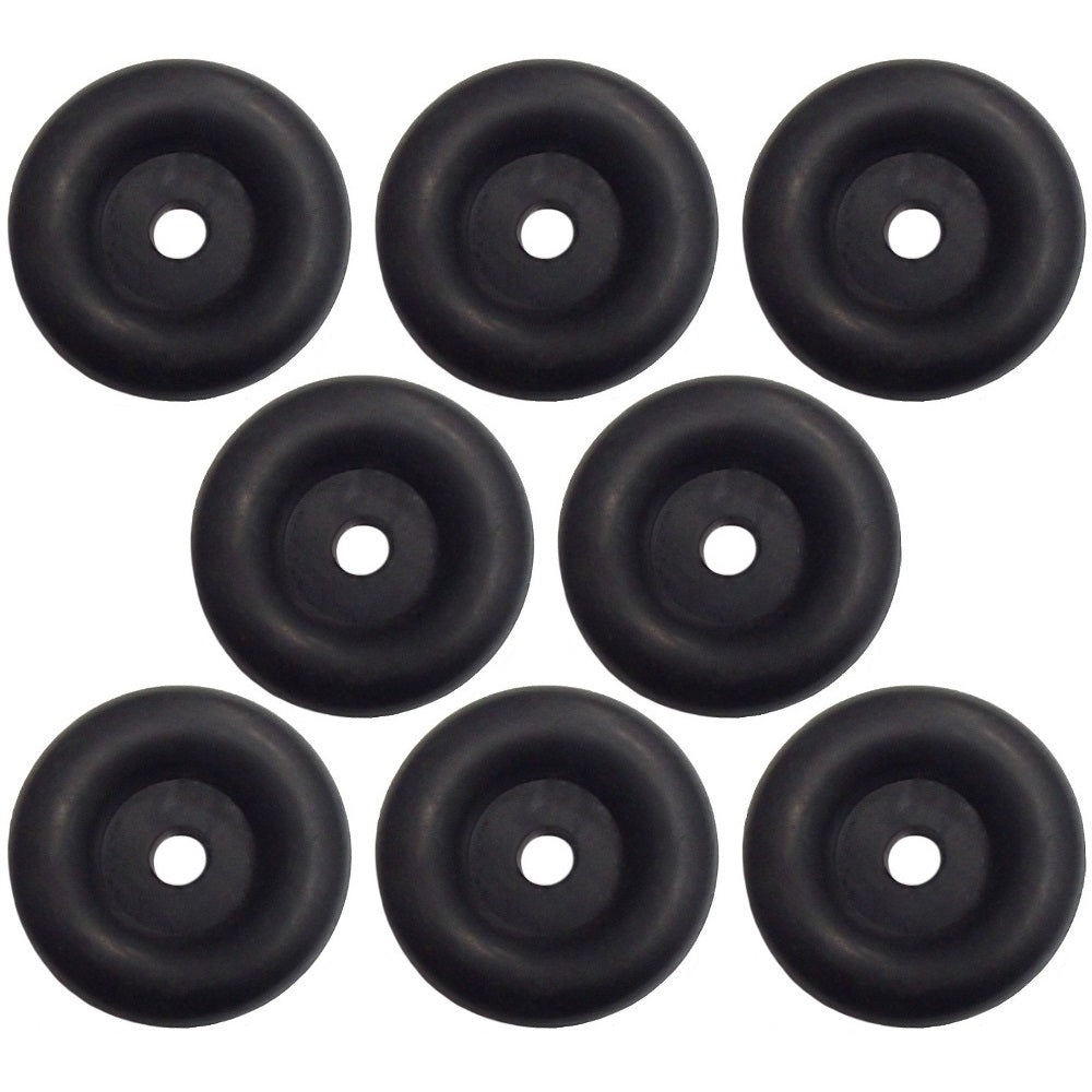 Qty 8: Rubber Door Bumper Fits Universal Products Replaces B1-RUBBERCAP