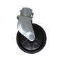 New 6" Trailer Swirl Jack Caster Wheel With Lock Pin 26024