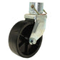 1200lbs 6" Trailer Swivel Jack Caster Wheel w/ Safety Pin Boat Hitch Replacement