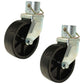 2 Pc Trailer Jack Swivel Caster Wheel 6 x 2 With Pin Boat Hitch Replacement