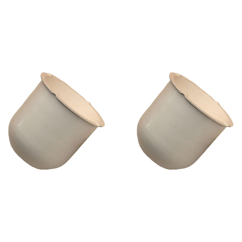 Qty 2: Hub Center Cap (White) Fits Universal Products Replaces MD9004W