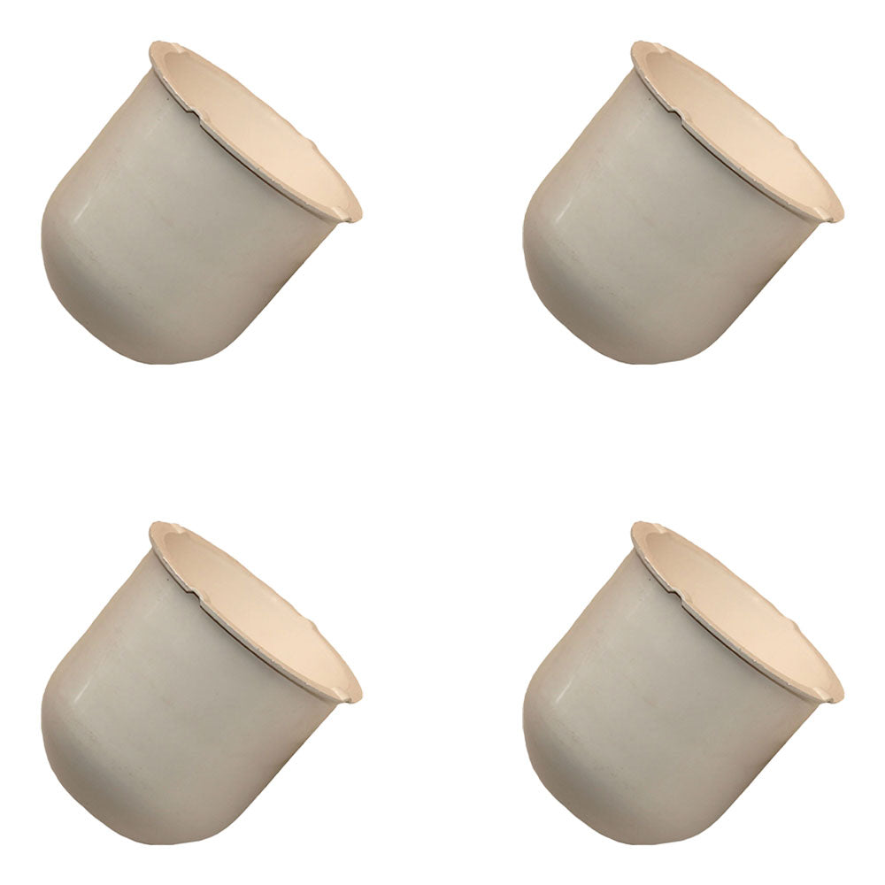 Qty 4: Hub Center Cap (White) Fits Universal Products Replaces MD9004W