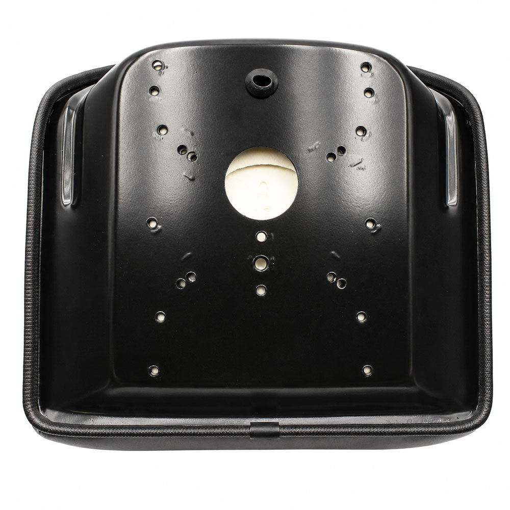Universal Steel Pan Tractor Seat TM333BL Fits Kubota Fits Ford Fits Case-IH