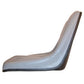 Gray Michigan Style Seat W/O Slide Track Fits Massey Ferguson Tractors