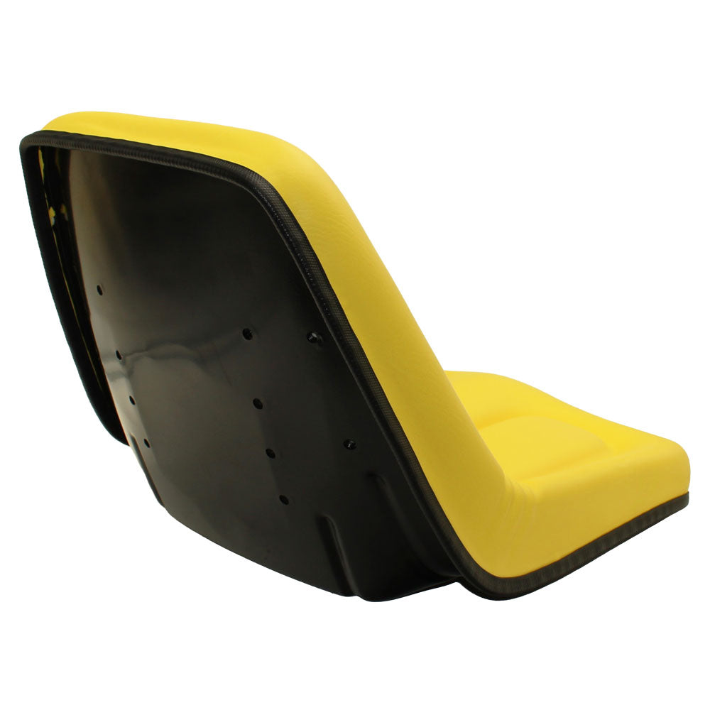 Yellow Michigan Style Lawn Tractor Seat to fit Fits John Deere Fits Kubota Fits