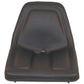 TMS444BL Black Michigan Style Seat w/ Slide Track Fits Multiple Brands & Models