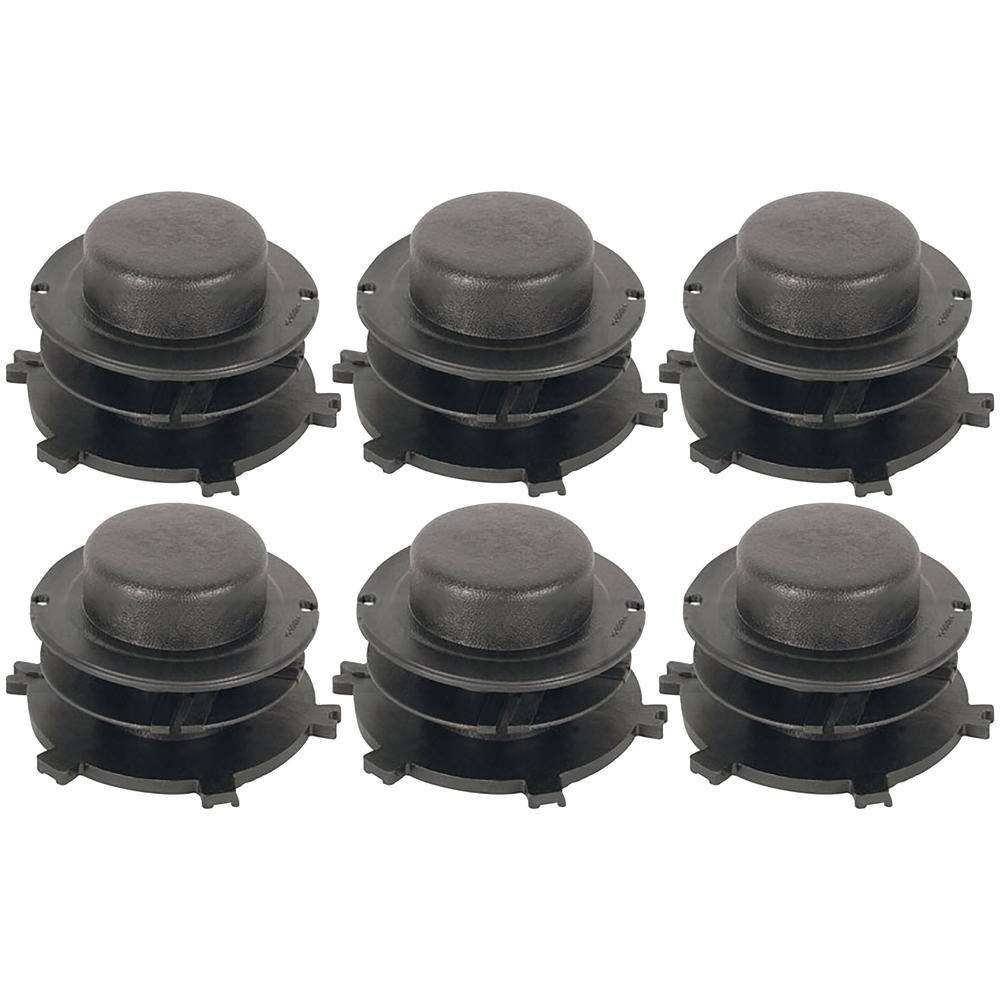 Interchangeable High Quality Trimmer Head Spools Set of Six (6) Fits Stihl