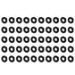 (50) Spool Cap 25-2 Fits Stihl Head FS 85 200 90 250 100 44 120 55 130