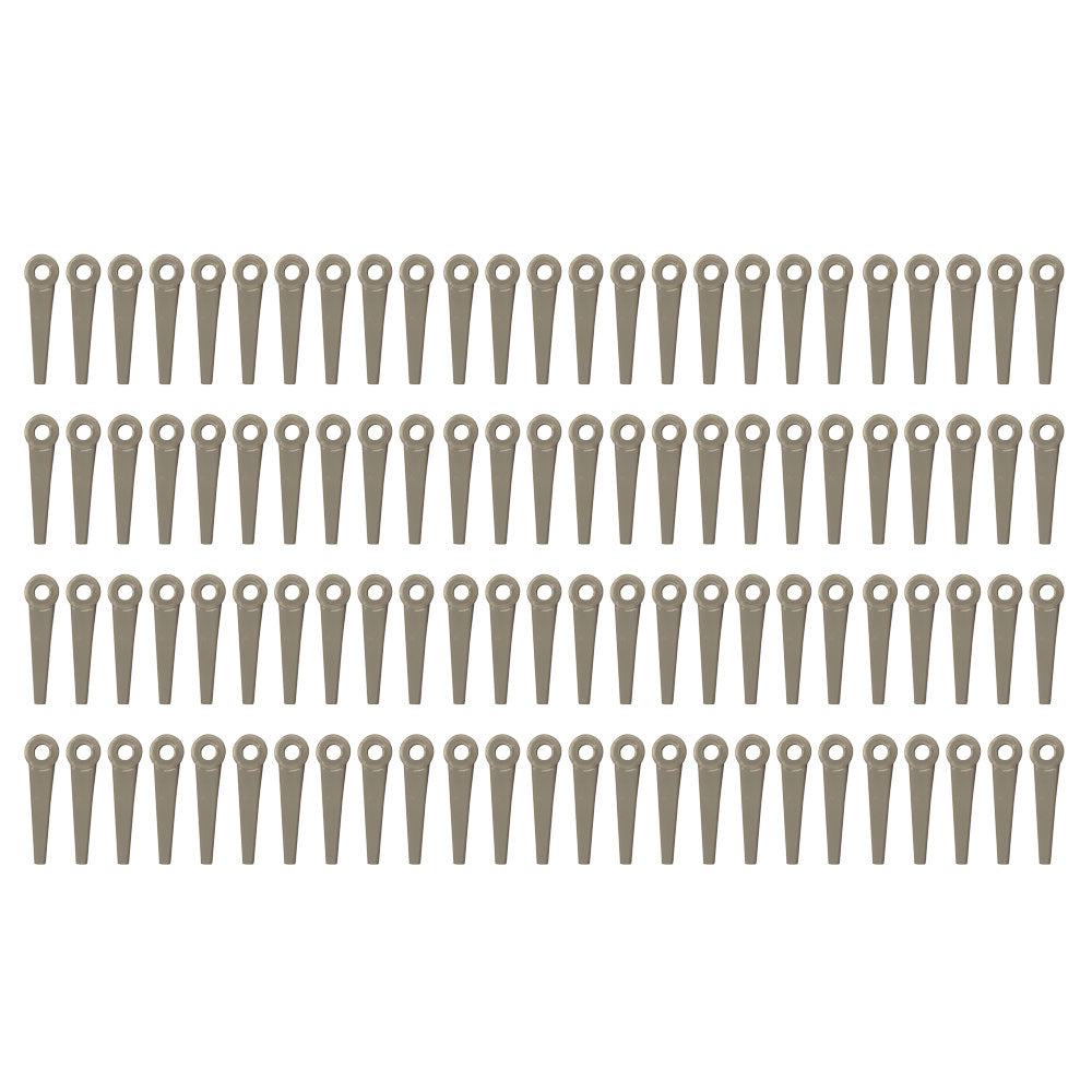 100 Pc. Poly-Cut Blade Set Fits Husqvarna 531031067 Fits Stihl 4111 007 1001