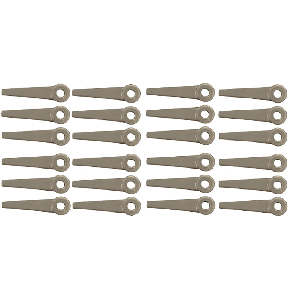 4" Poly Cut Trimmer Blades 24 Pack Fits Stihl Fits Husqvarna Hoffco Weedeater